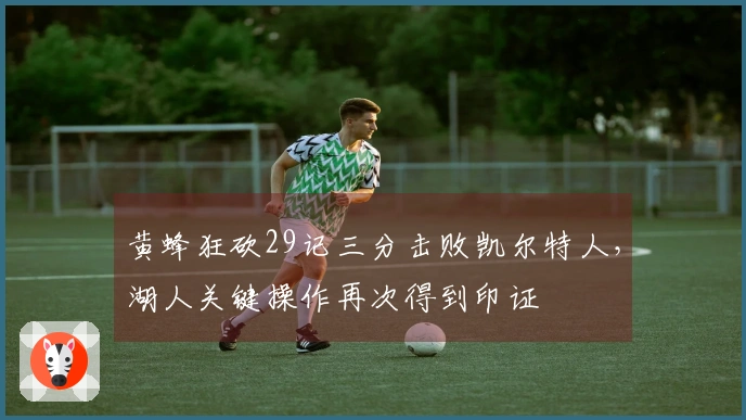 黄蜂狂砍29记三分击败凯尔特人，湖人关键操作再次得到印证